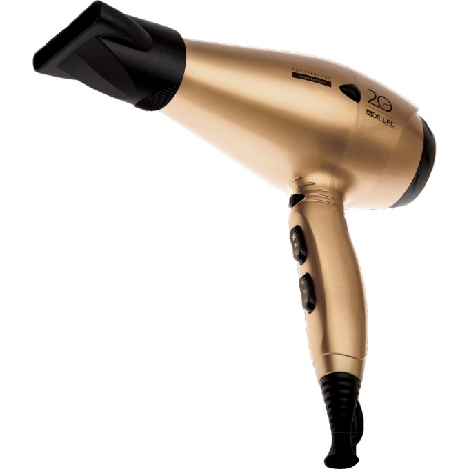 Фен 2200 Вт ANNIVERSARY DEWAL 03-120 Gold