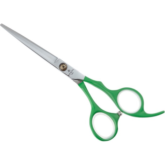 Парикмахерские ножницы COLOR STEP прямые 5,5" DEWAL ML55-GN
