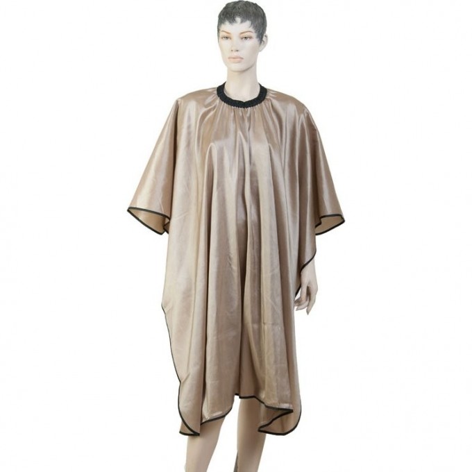Пеньюар для стрижки "Глянец" 128 х 146 см DEWAL AA04Gold