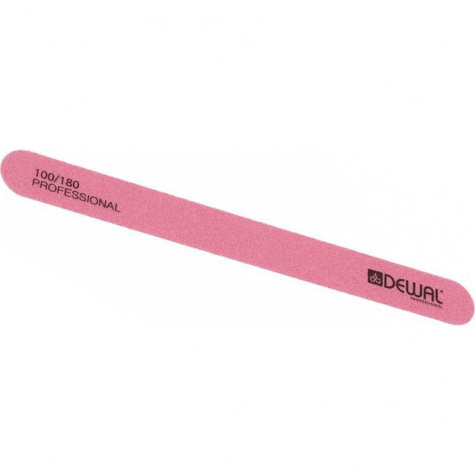 Пилка для искусственных ногтей NEON 100/180, 18 см DEWAL 9101509