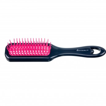 Щетка для укладки DEWAL FIESTA, фуксия, 5 рядов