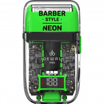 Шейвер DEWAL BARBER STYLE NEON 03-082 Green
